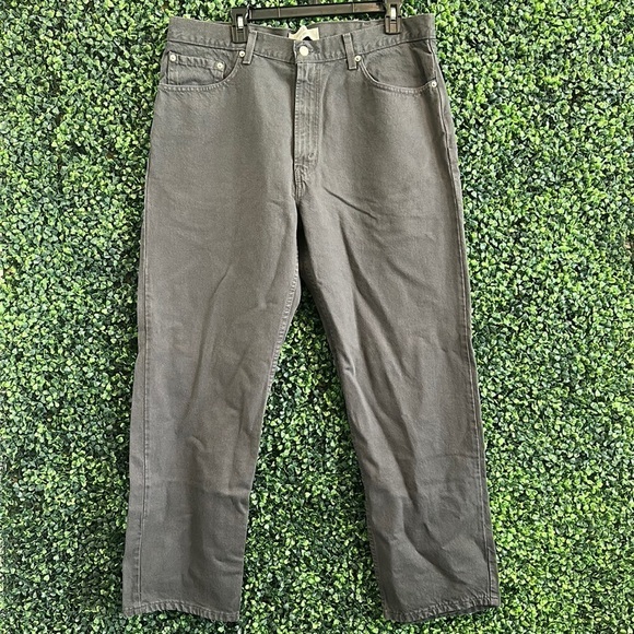 Men’s 505 Regular Fit Gray Levi’s - Picture 2 of 13